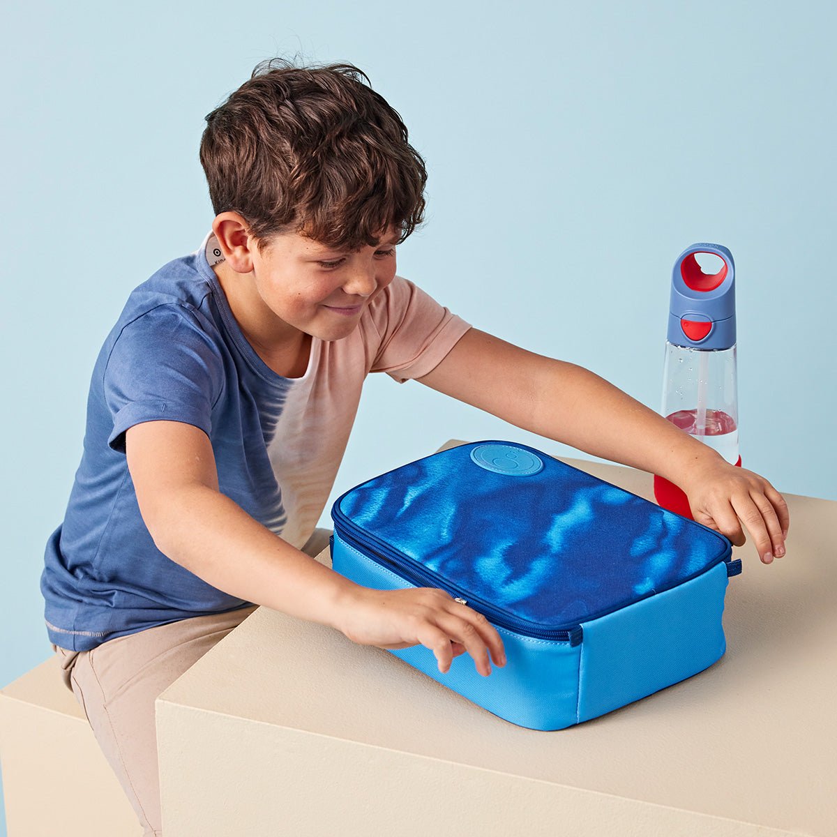 B.BOX Insulated Flexi Lunchbag - Deep Blue - Princess and the Pea Boutique