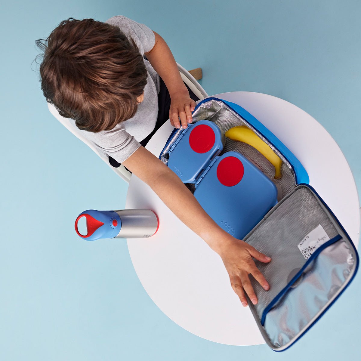 B.BOX Insulated Flexi Lunchbag - Deep Blue - Princess and the Pea Boutique