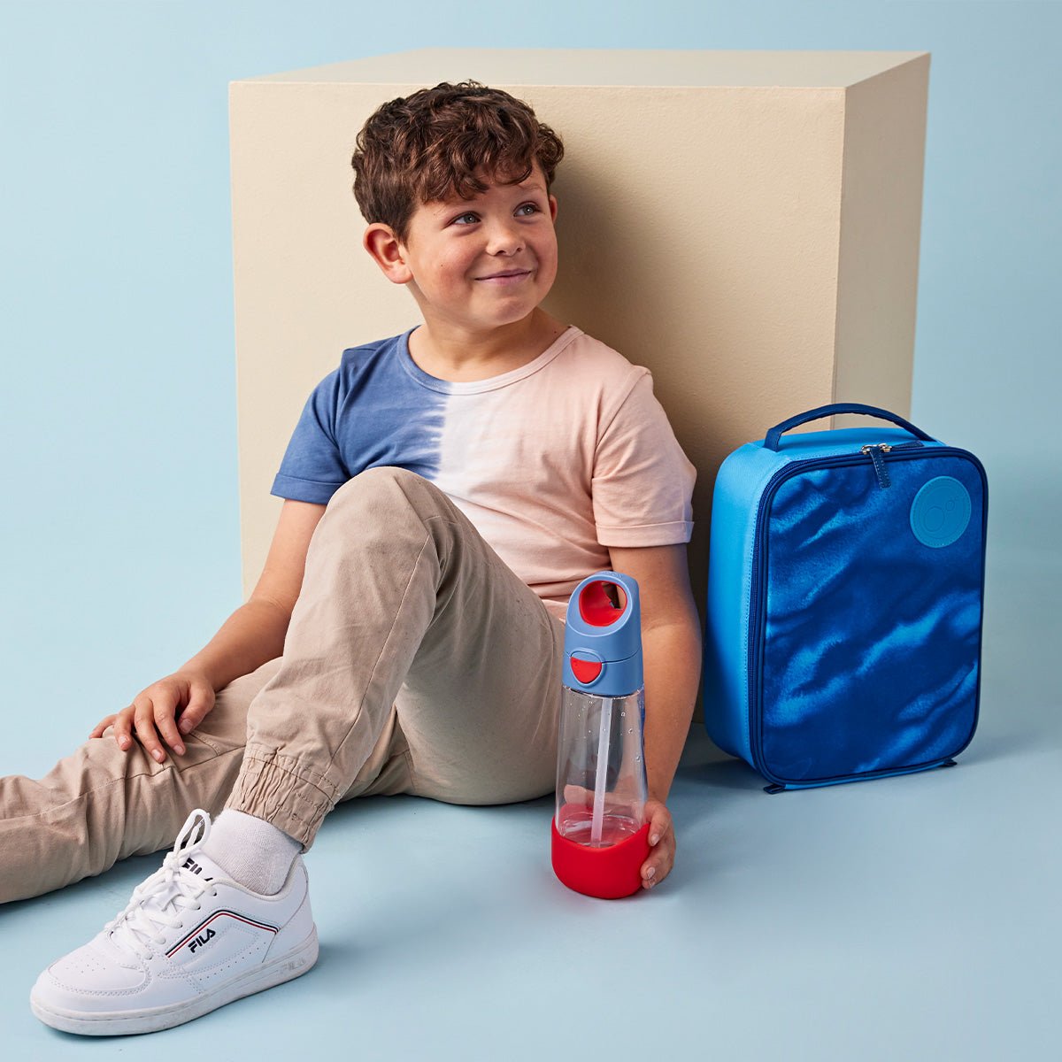 B.BOX Insulated Flexi Lunchbag - Deep Blue - Princess and the Pea Boutique