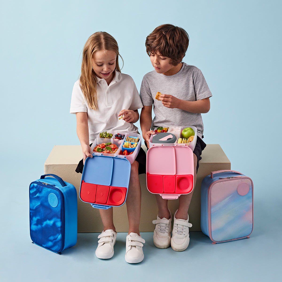 B.BOX Insulated Flexi Lunchbag - Morning Sky - Princess and the Pea Boutique