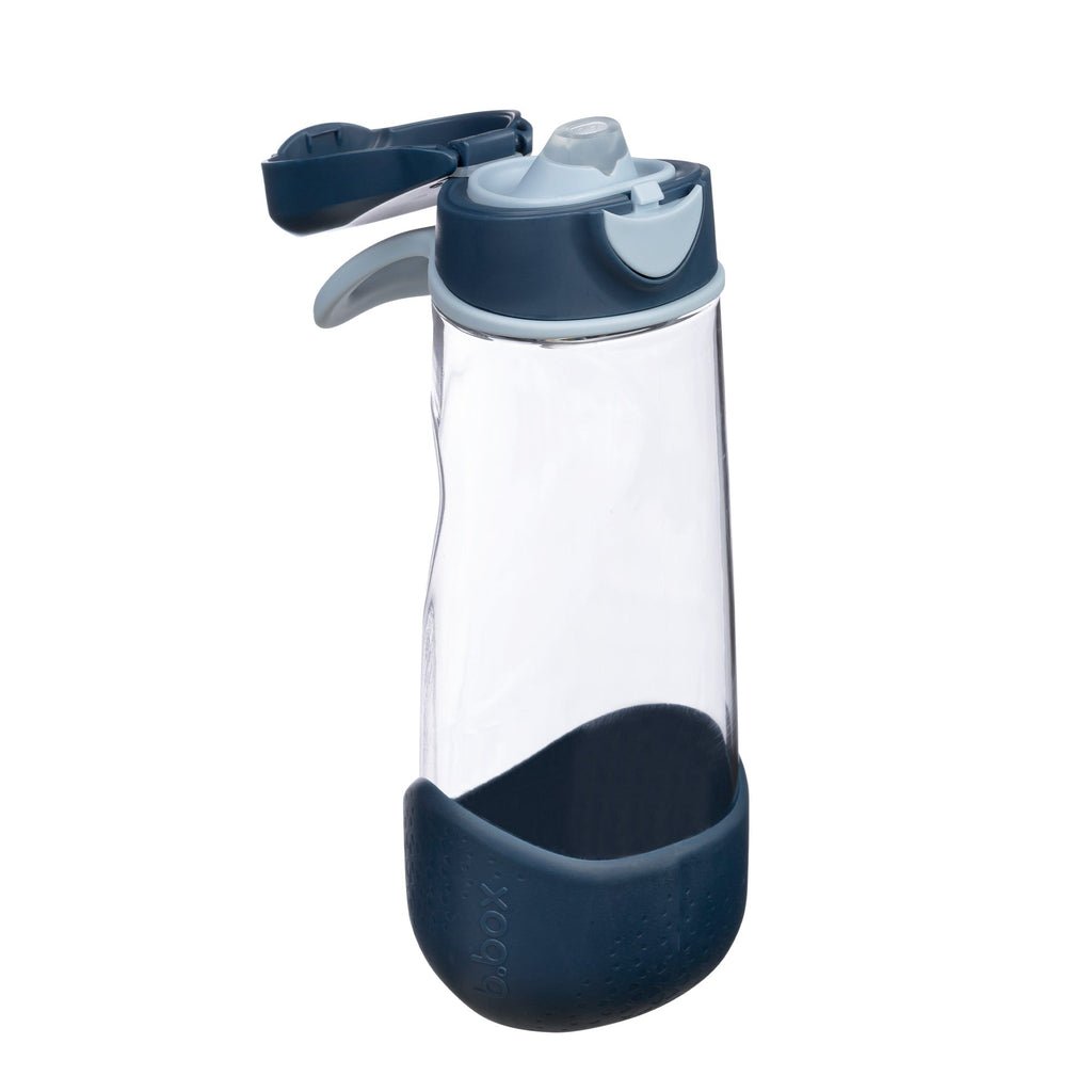 B.BOX Sport Spout Bottle - 600ml - Midnight - Princess and the Pea Boutique
