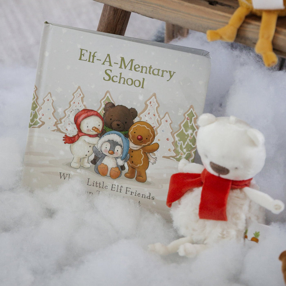 Beau the Polar Bear Roly Poly - Princess and the Pea Boutique