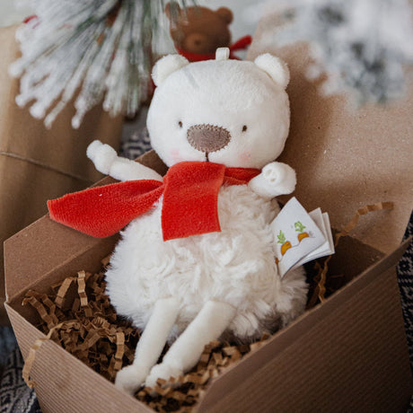 Beau the Polar Bear Roly Poly - Princess and the Pea Boutique