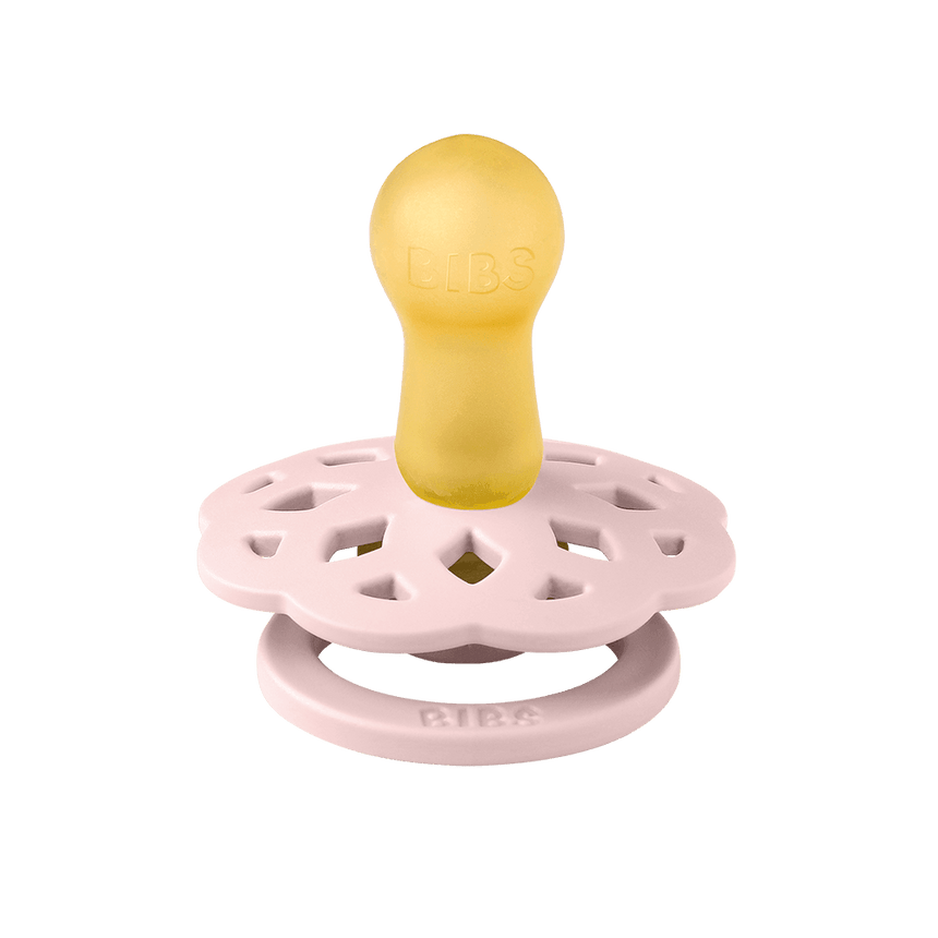 BIBS® Pacifier Boheme Latex 2 PK Blossom / Dusky Lilac - Princess and the Pea Boutique
