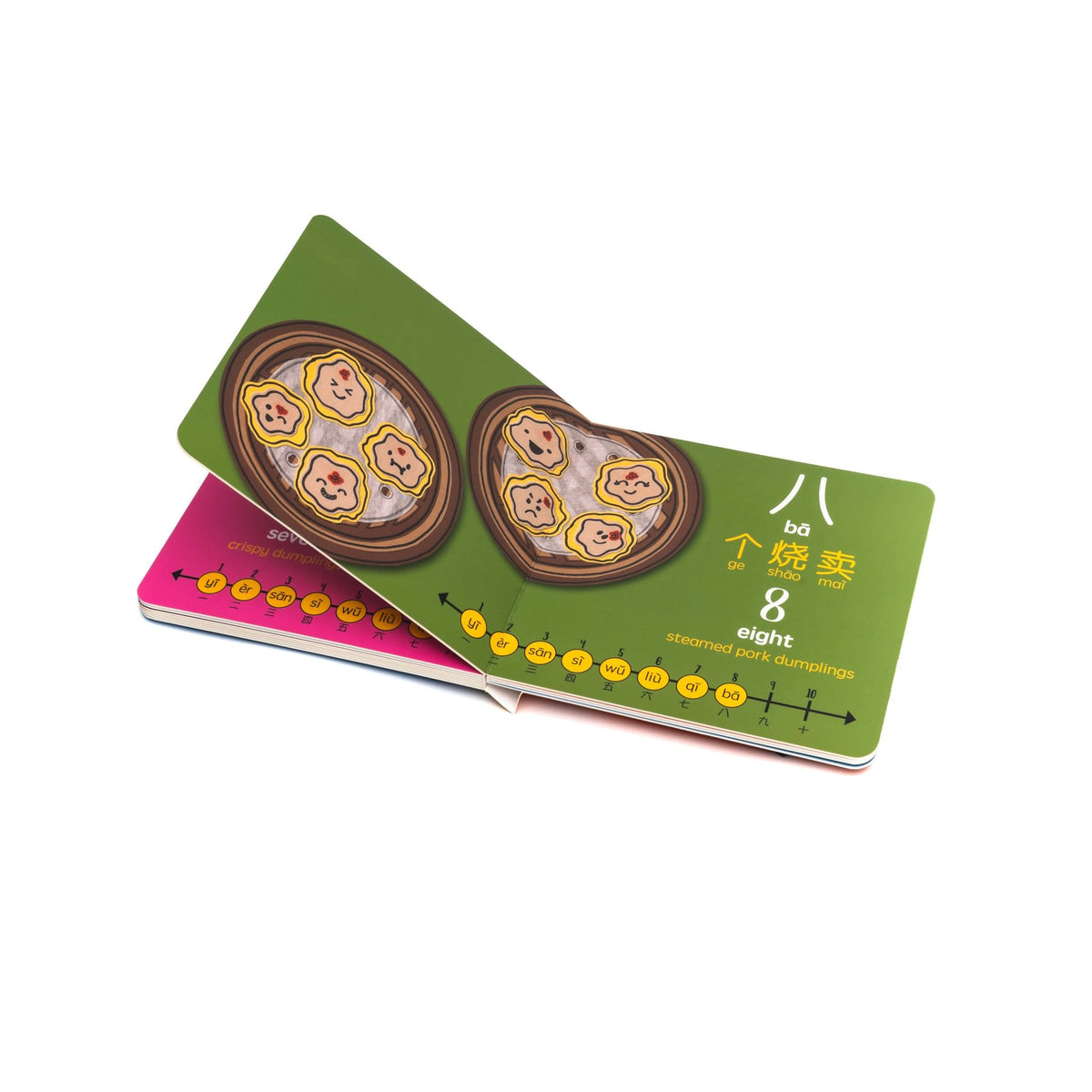 Bitty Bao Counting With Dim Sum Mandarin - Simplified Characters - Princess and the Pea Boutique
