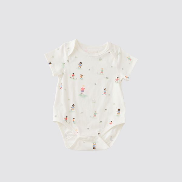 Blara Organic Short Sleeve Bodysuit - Mini Cup - Princess and the Pea Boutique