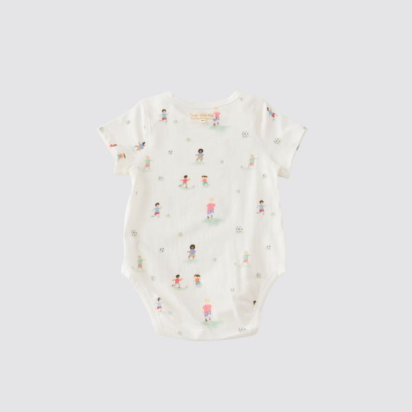 Blara Organic Short Sleeve Bodysuit - Mini Cup - Princess and the Pea Boutique