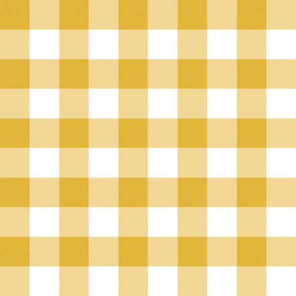 Blara Organic Wavy Bib - Yellow Checker - Princess and the Pea Boutique