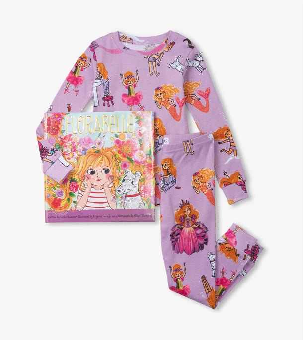 Books to bed - Florabelle - Pajama Set With Book - Princess and the Pea Boutique