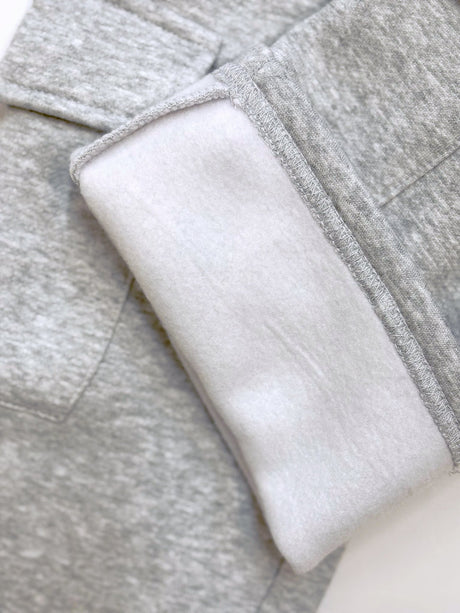 Brunette The Label Cargo Straight Jogger - Grey Melange - Princess and the Pea Boutique