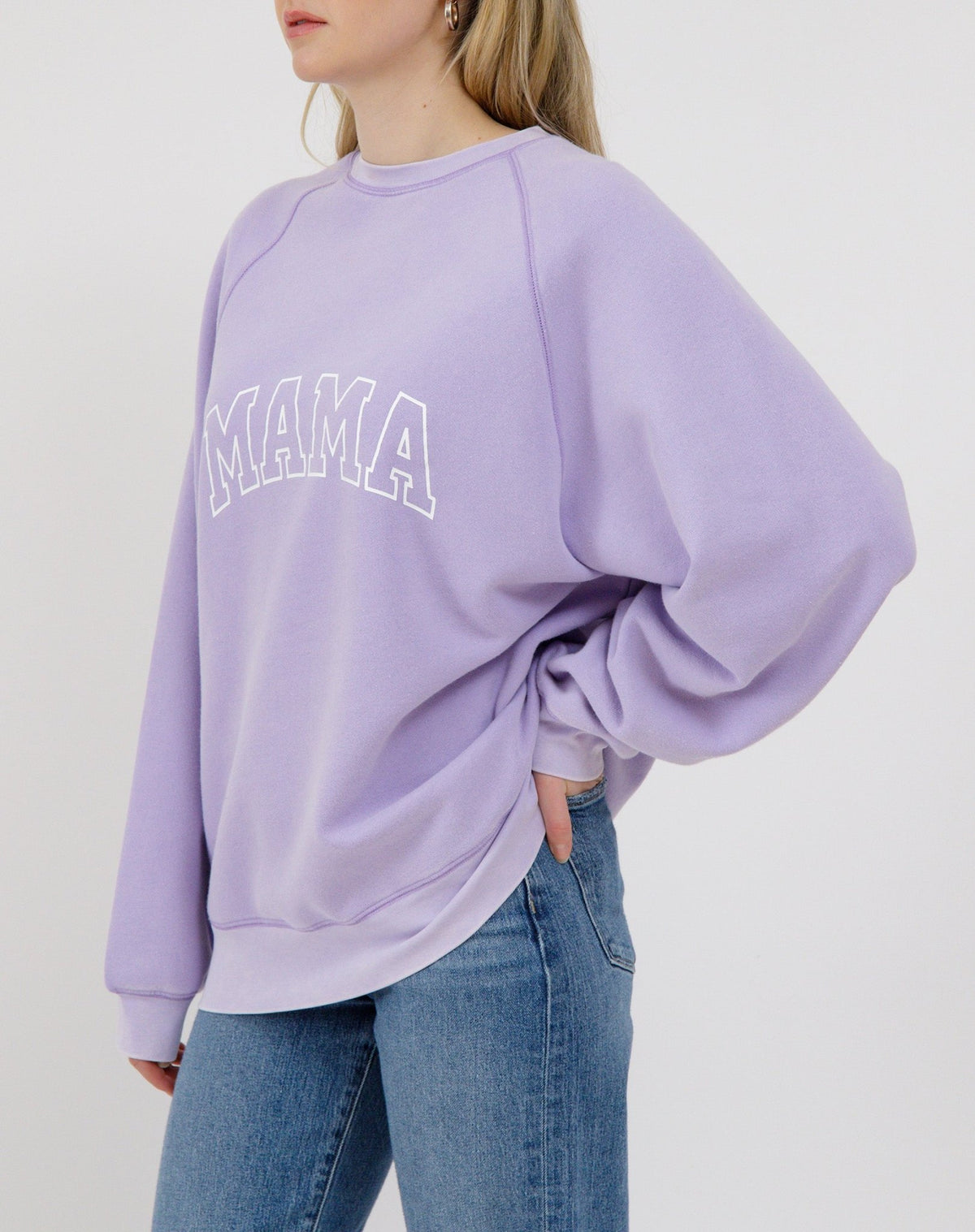 Brunette the Label Mama Crew - Mauve - Princess and the Pea Boutique