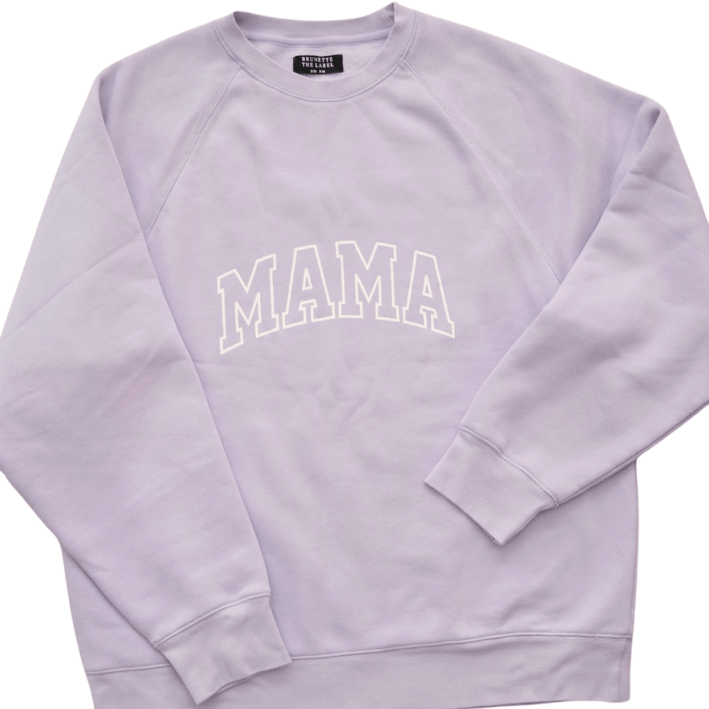 Brunette the Label Mama Crew - Mauve - Princess and the Pea Boutique
