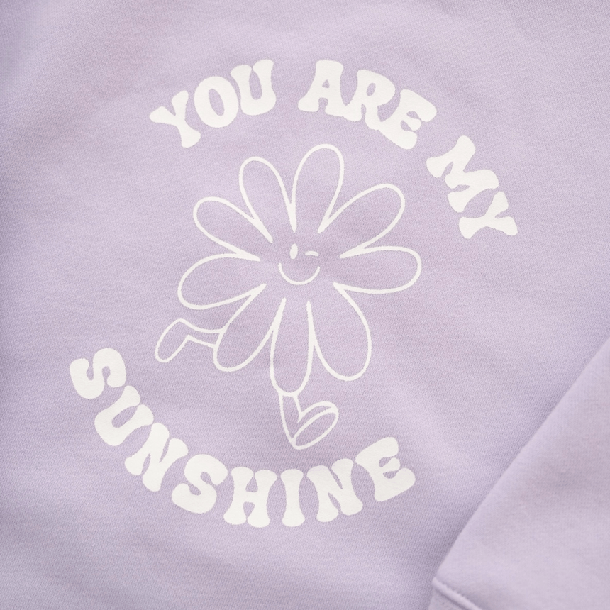 Brunette The Label You Are My Sunshine Core Crew - Mauve - Princess and the Pea Boutique