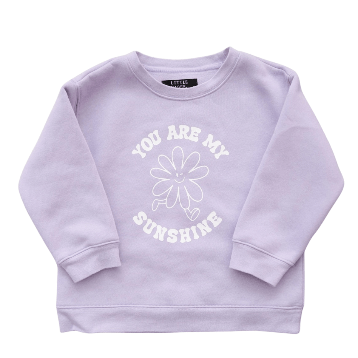 Brunette The Label You Are My Sunshine Core Crew - Mauve - Princess and the Pea Boutique