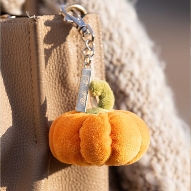 Bukowski Bears Pumpkin Bag Charm - Princess and the Pea Boutique