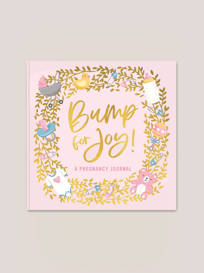Bump For Joy! Pregnancy Journal (Pink) - Princess and the Pea Boutique