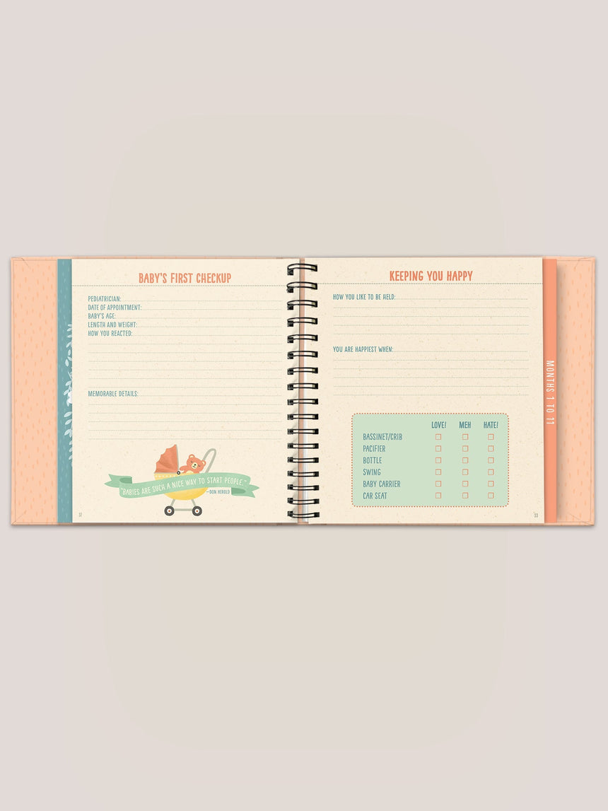 Bundle of Joy! Baby's First Years Journal - Princess and the Pea Boutique