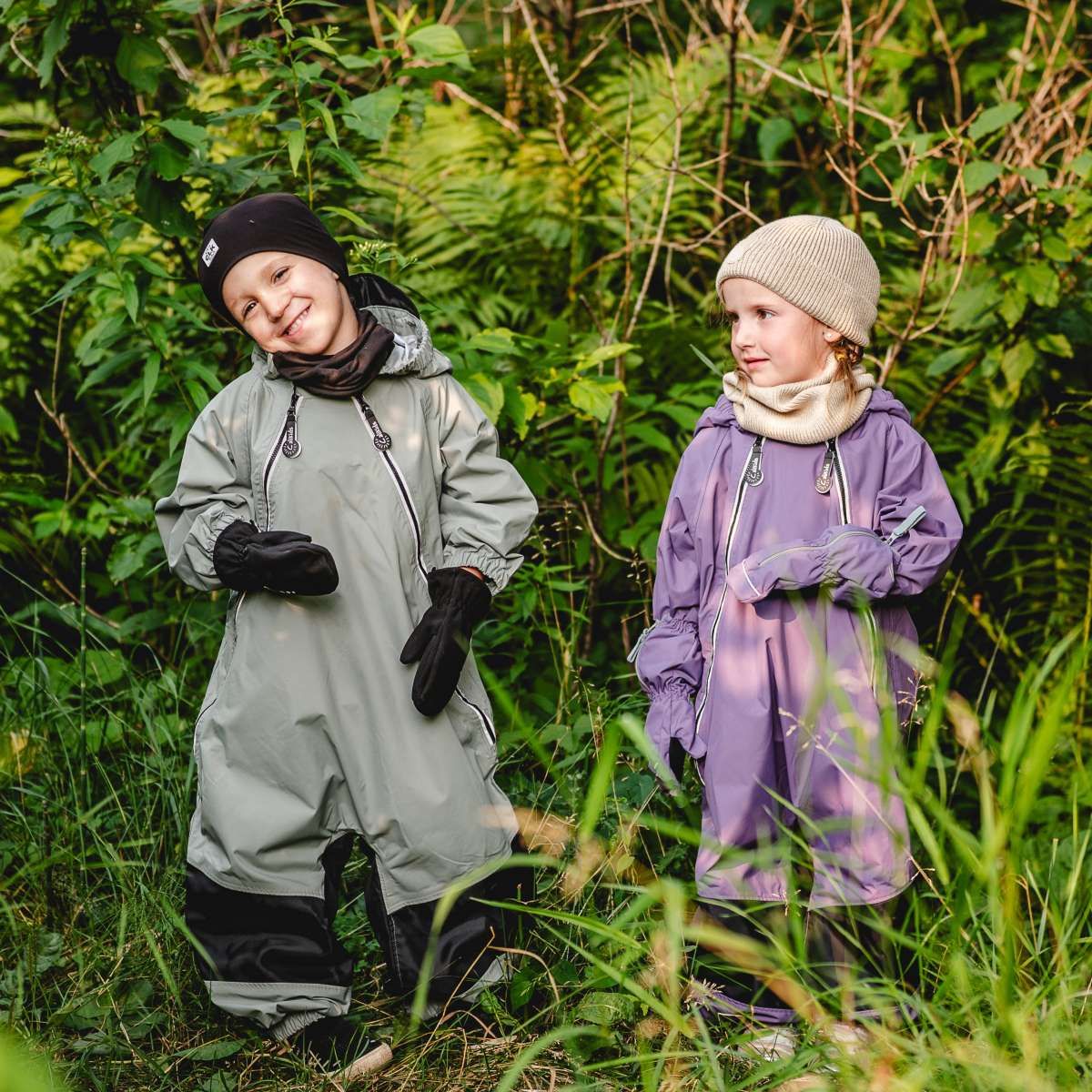 Calikids Shell Rain Suit - Sage - Princess and the Pea Boutique