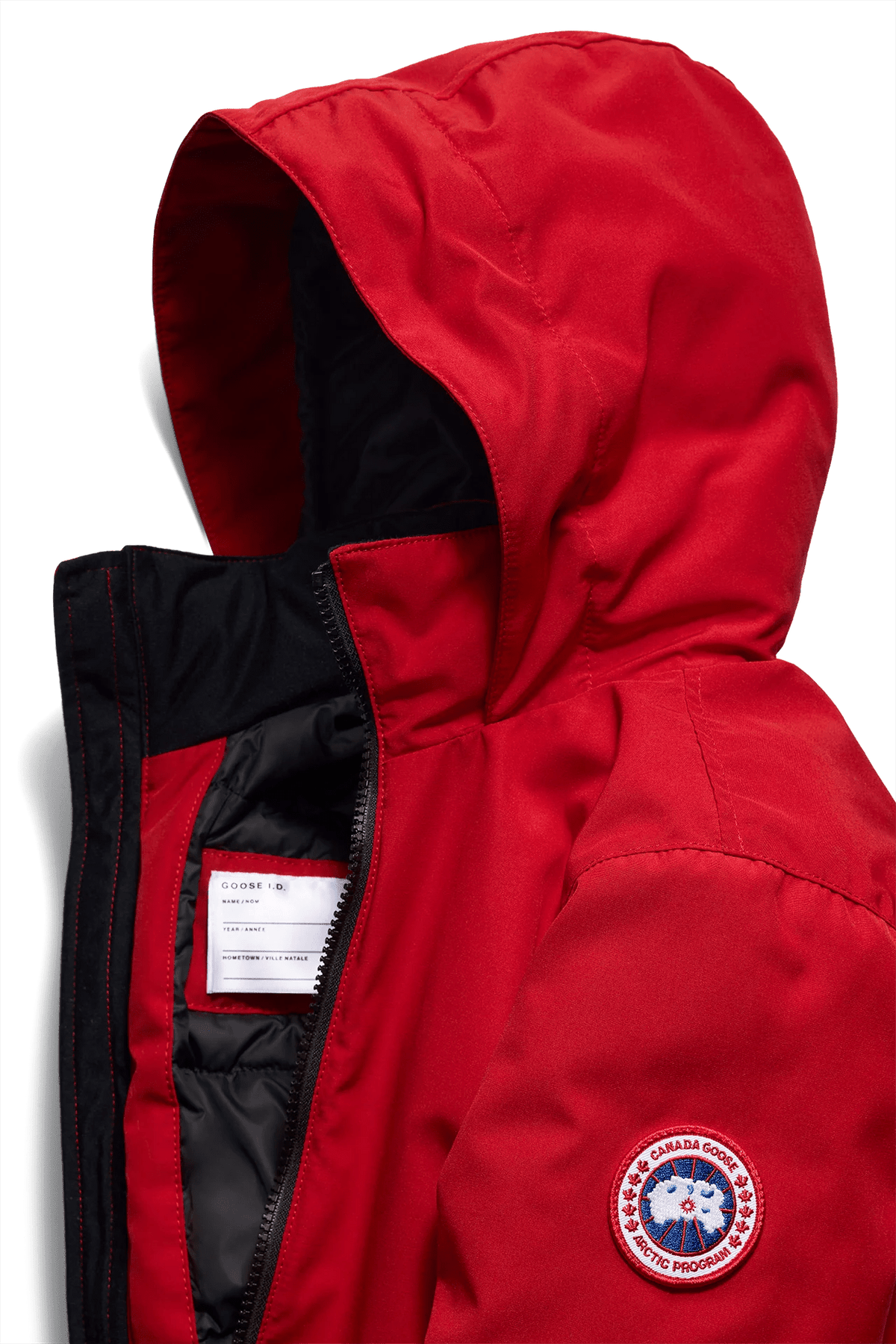 Canada Goose Kids Grizzly Snowsuit - Carmine Red - Princess and the Pea Boutique