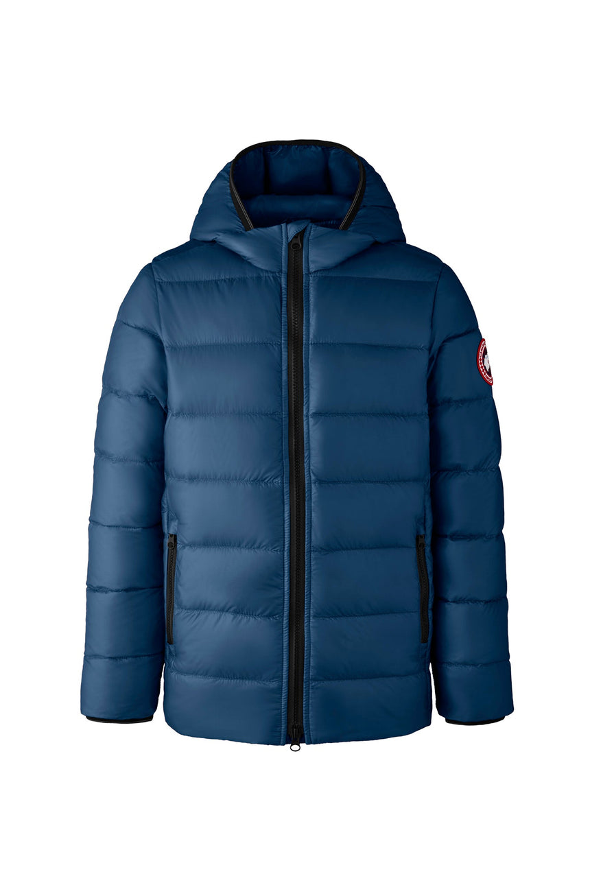 Canada Goose Youth Crofton Hoody - Guard Blue - Princess and the Pea Boutique