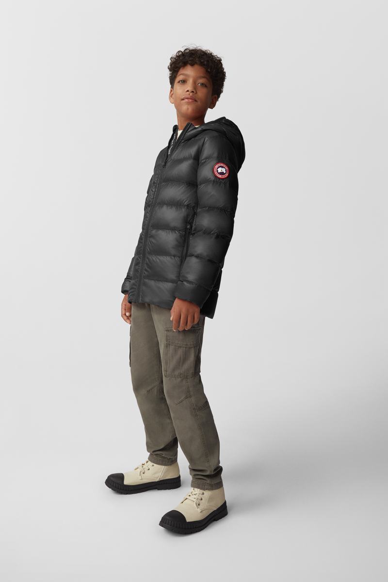 Canada Youth Crofton Hoody - Black - Princess and the Pea Boutique