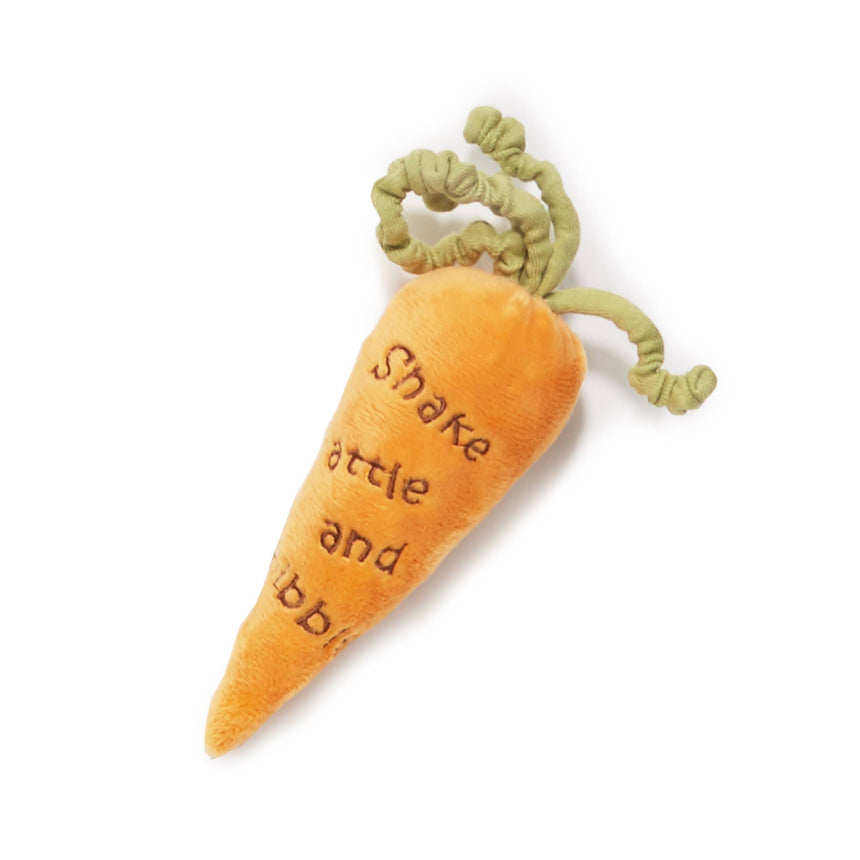 Carrot Rattle - Princess and the Pea Boutique