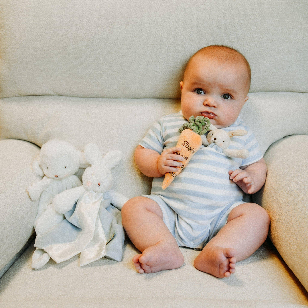 Carrot Rattle - Princess and the Pea Boutique