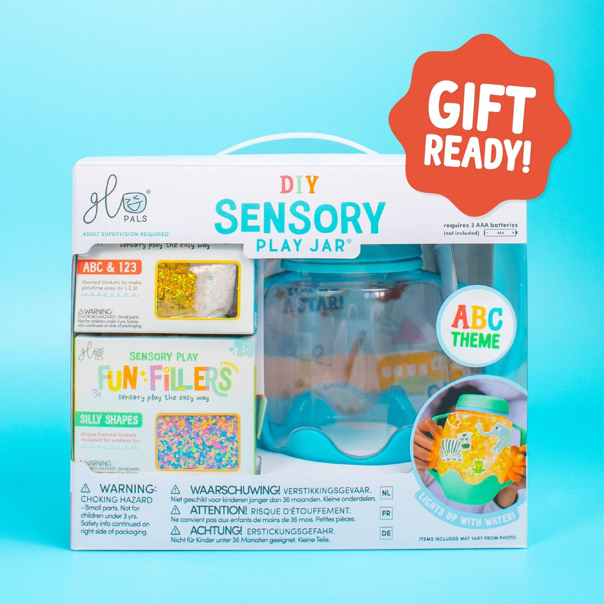 Glo Pals DIY Sensory Jar Gift Set - ABC Theme
