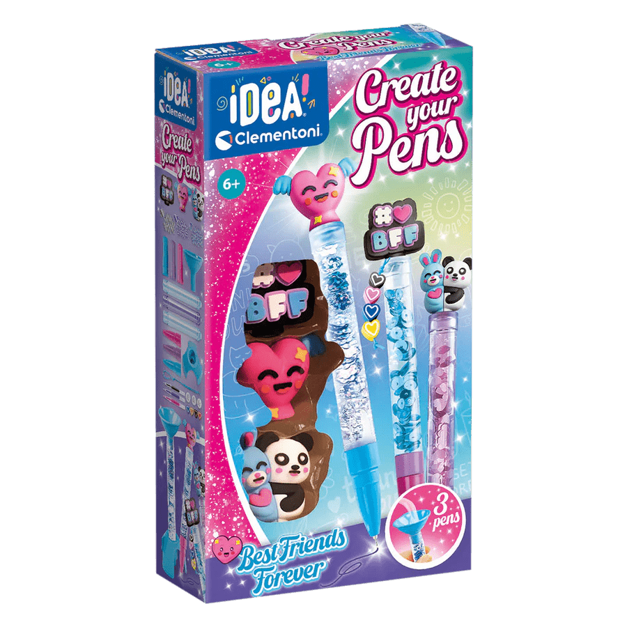 Clementoni - Idea Create Your Pens - BFF - Princess and the Pea Boutique
