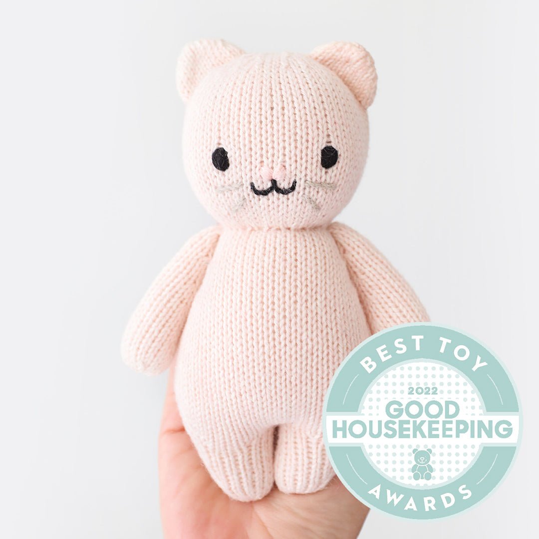 Cuddle + Kind Baby Kitten (Blush) - Princess and the Pea Boutique