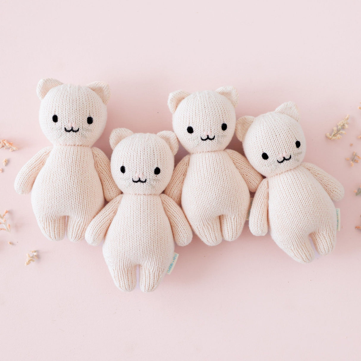 Cuddle + Kind Baby Kitten (Blush) - Princess and the Pea Boutique