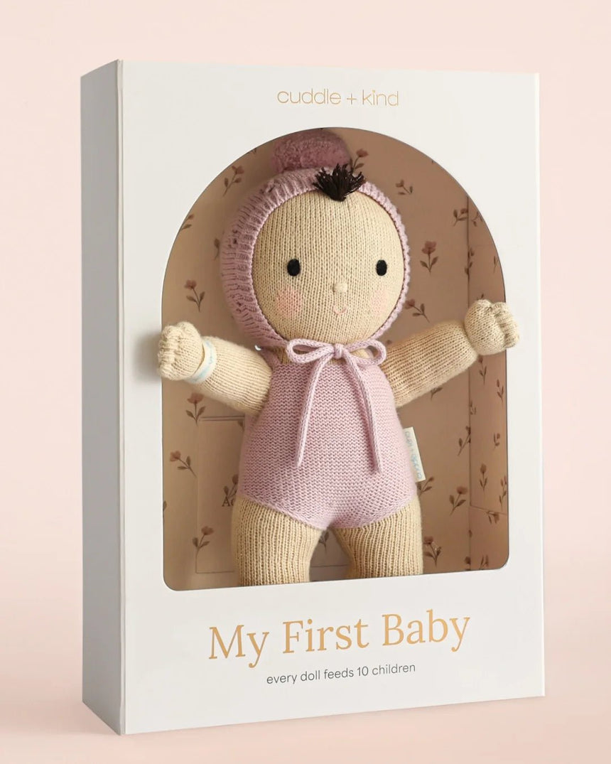 cuddle + kind My First Baby (lavender) - Princess and the Pea Boutique