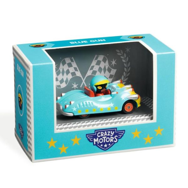 Djeco Crazy Motors - Blue Gun - Princess and the Pea Boutique