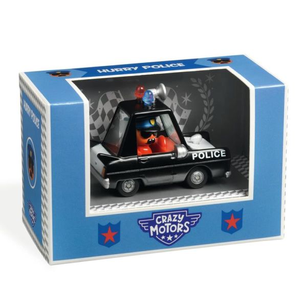 Djeco Crazy Motors - Hurry Police - Princess and the Pea Boutique