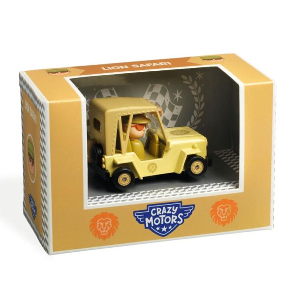 Djeco Crazy Motors - Lion Safari - Princess and the Pea Boutique