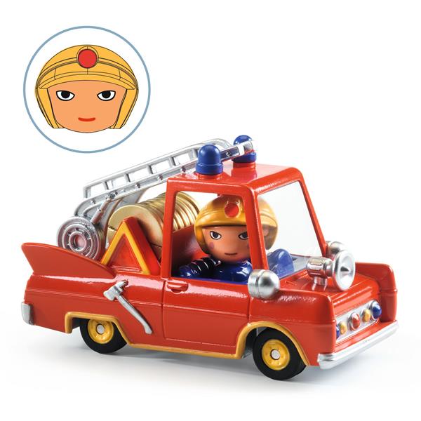 Djeco Crazy Motors - Little fire truck - Princess and the Pea Boutique