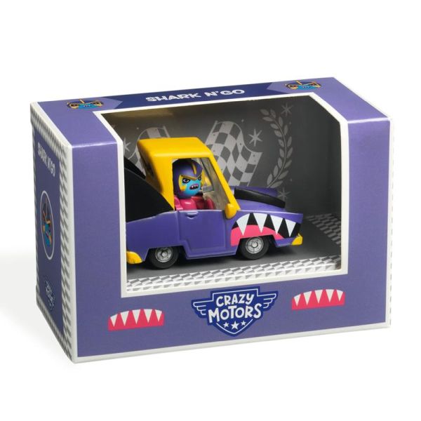 Djeco Crazy Motors - Shark N'Go - Princess and the Pea Boutique