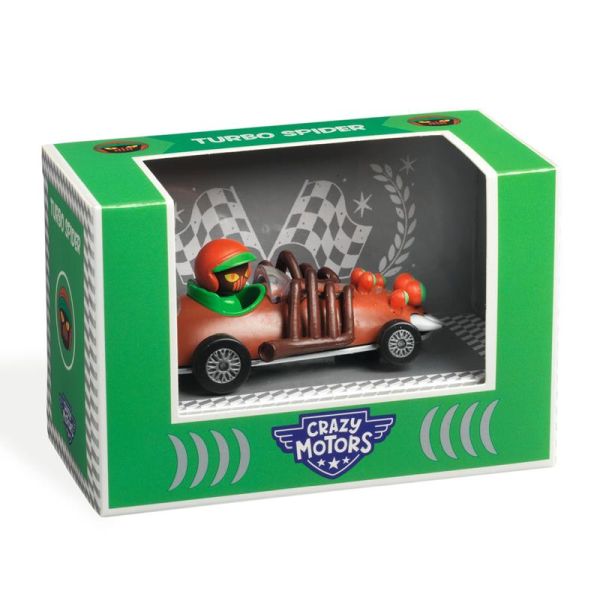 Djeco Crazy Motors - Turbo Spider - Princess and the Pea Boutique
