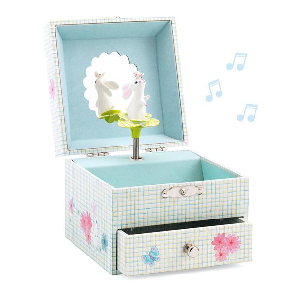 Djeco Music box - Sweet rabbit's song - Princess and the Pea Boutique