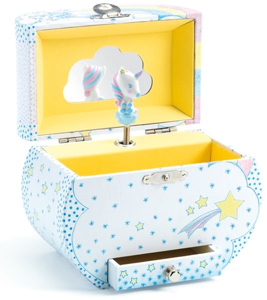 Djeco Music box - Unicorns dream - Princess and the Pea Boutique