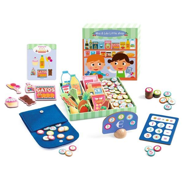 Djeco Role play / Mia & Léo little shop - Princess and the Pea Boutique
