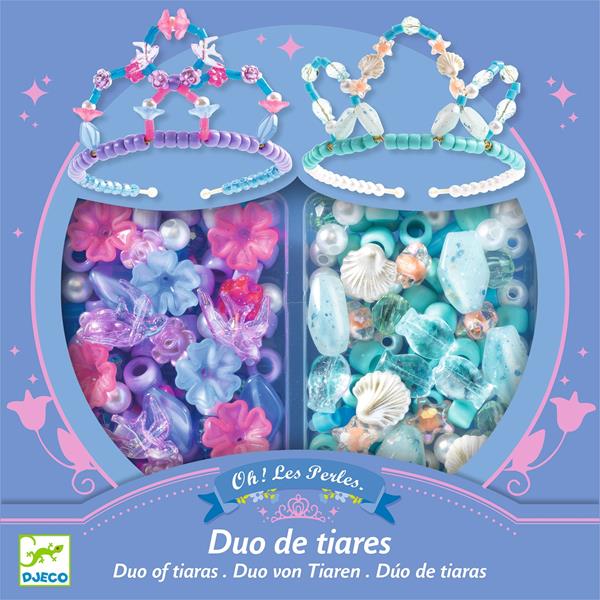 Djeco Tiaras Duo / Blue - Princess and the Pea Boutique