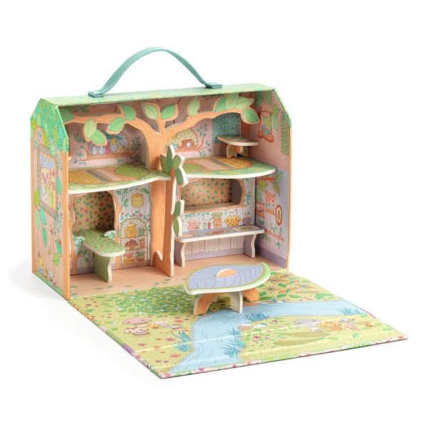 Djeco Tinyly / Sylvia & Fox’s house in the forest - Princess and the Pea Boutique