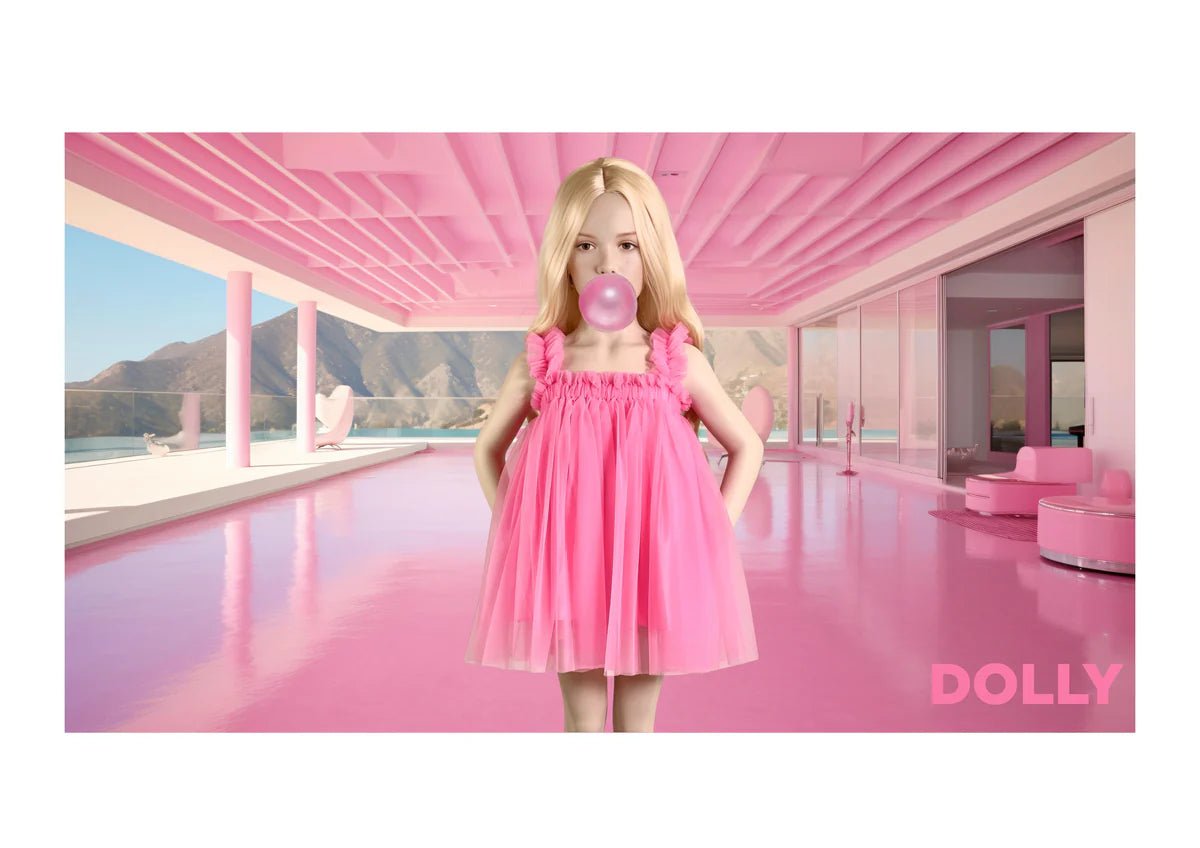 Dolly PINK PLEASE! 2 Way Tutu Dress - Aurora Bubblegum Pink - Princess and the Pea Boutique