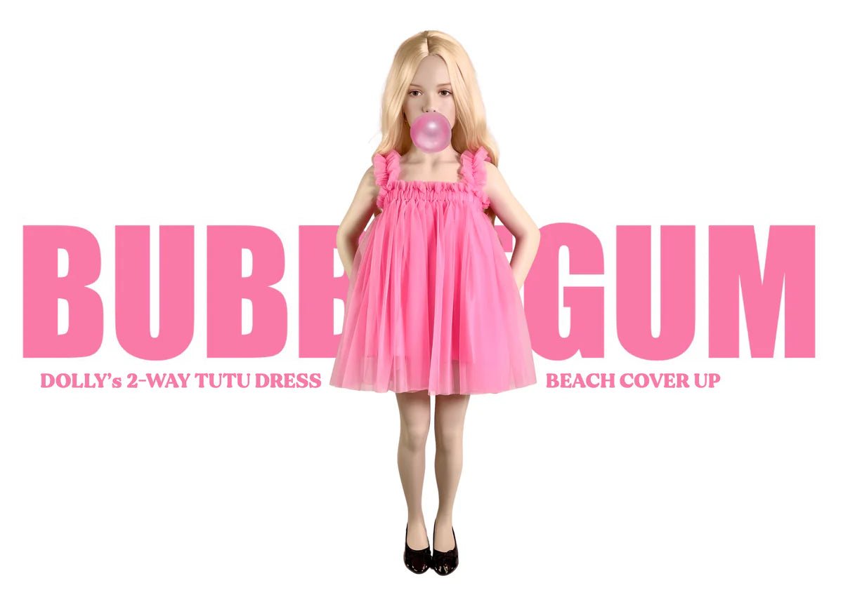 Dolly PINK PLEASE! 2 Way Tutu Dress - Aurora Bubblegum Pink - Princess and the Pea Boutique