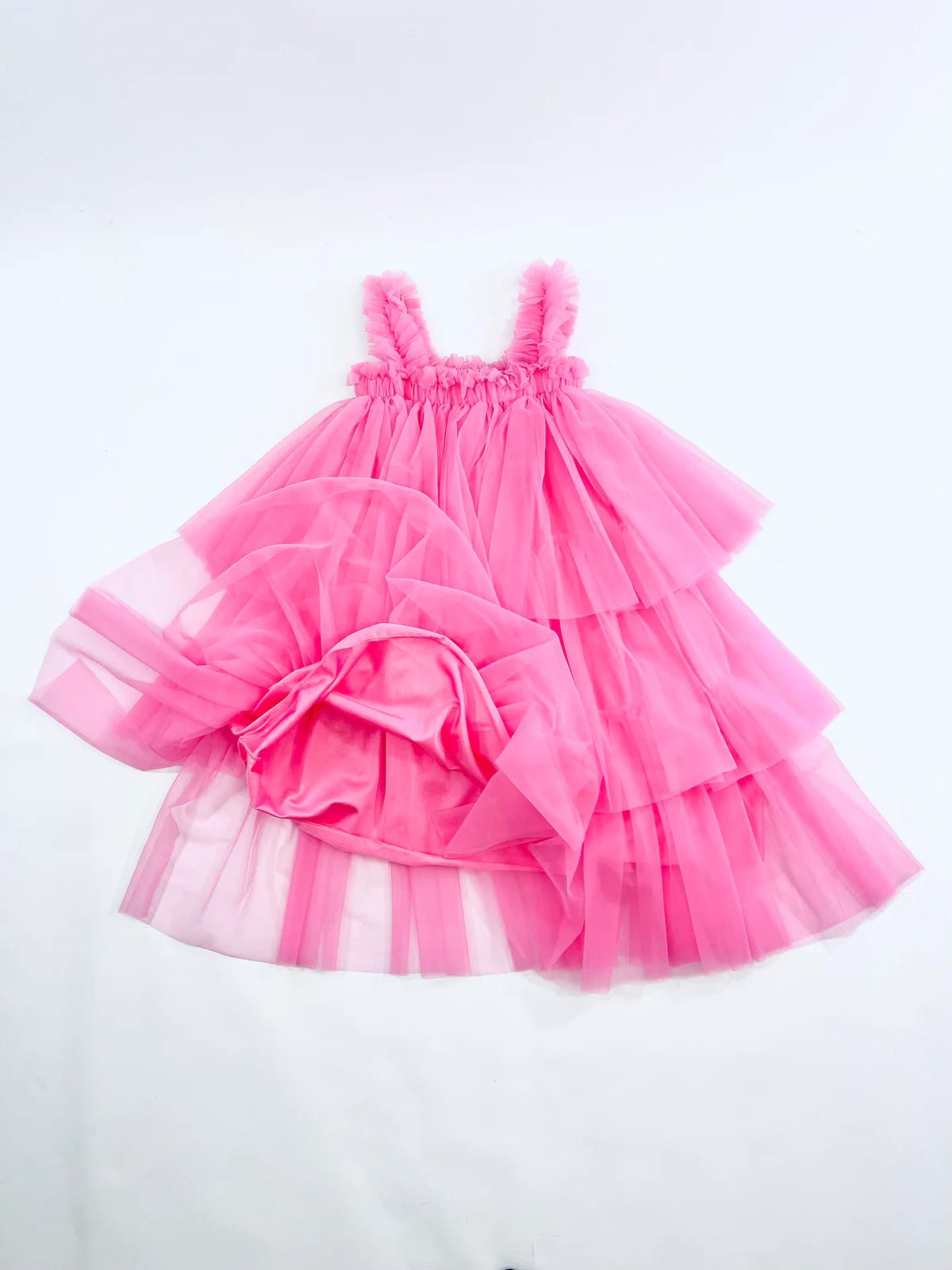 Dolly PINK PLEASE! Maxi Dress - Aurora Bubblegum Pink - Princess and the Pea Boutique