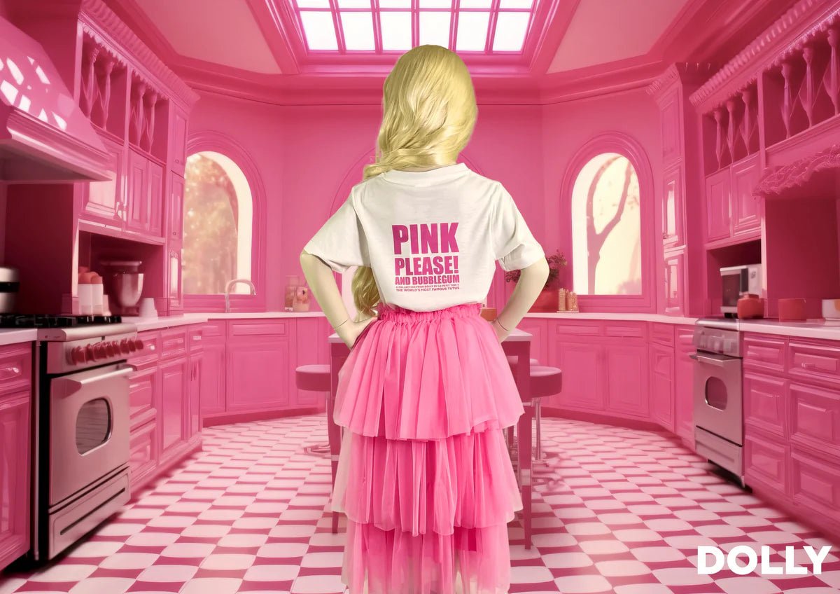 Dolly PINK PLEASE! Maxi Dress - Aurora Bubblegum Pink - Princess and the Pea Boutique