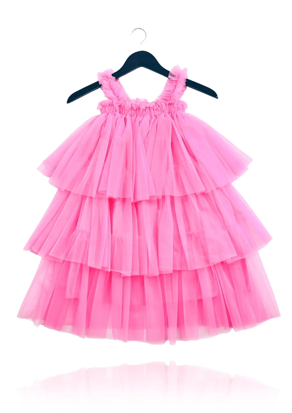 Dolly PINK PLEASE! Maxi Dress - Aurora Bubblegum Pink - Princess and the Pea Boutique