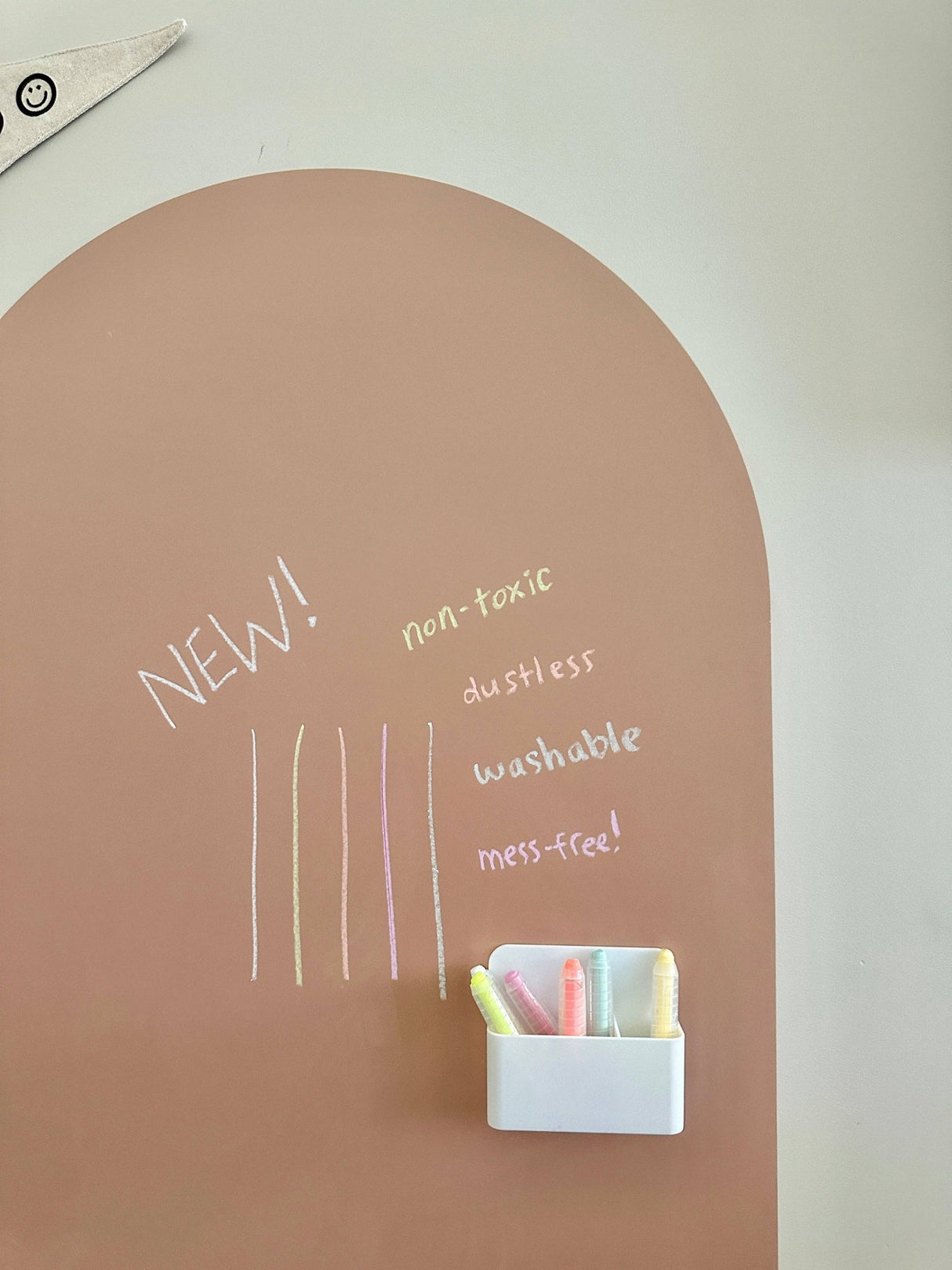 Dustless Chalk Crayons + Magnetic Holder Bundle for Magic Playwall - Princess and the Pea Boutique