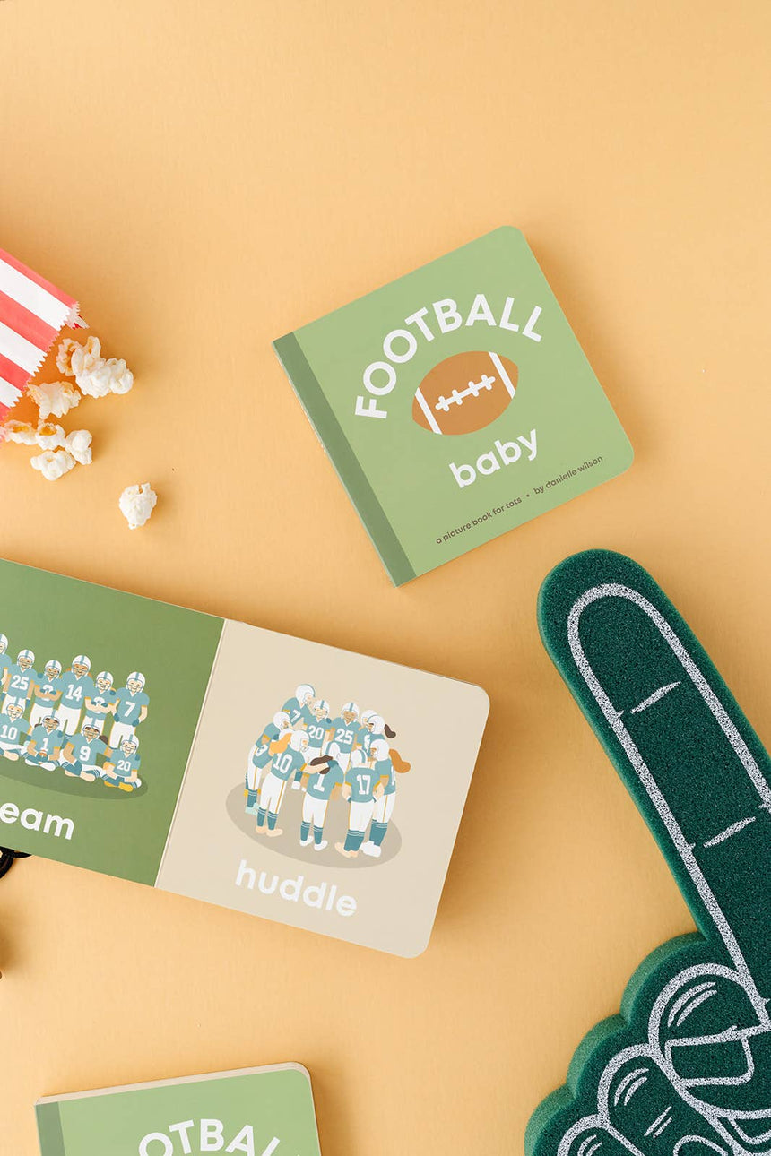 Football Baby Book - Princess and the Pea Boutique